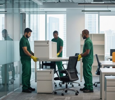 Removal of desks, chairs, cabinets, meeting tables, and storage units. Our team handles lifting, dismantling, and loading safely and efficiently.