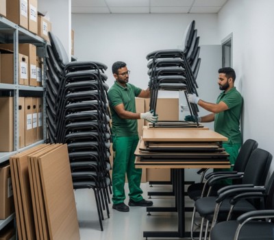 Clear unused office storage areas, back offices, and file rooms to regain valuable workspace quickly and efficiently.