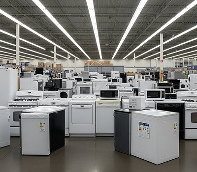 Clear unused or stored appliances from storage rooms, utility areas, and back rooms efficiently.